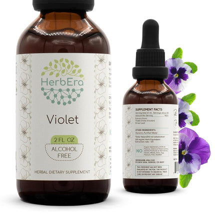 Violet B120 Alcohol-Free Herbal Extract Tincture, 
