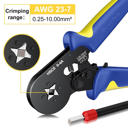 Preciva Ferrule Crimping Tool with 2000Pcs Wire Connectors, AWG23-7