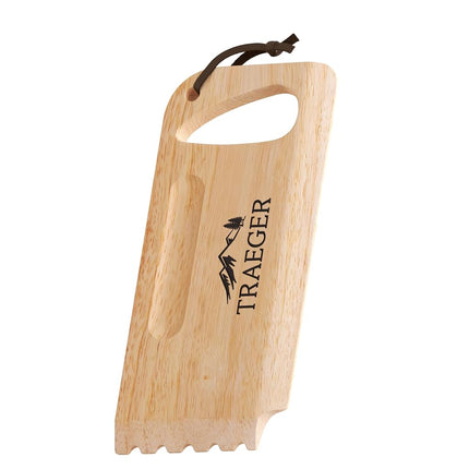 Traeger Grills BAC454 Wooden Grill Scraper – Solid