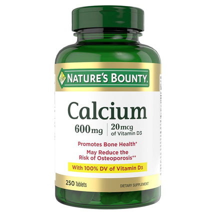 Nature's Bounty Calcium 600+ D (Caltrate+D) High P