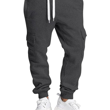 Southpole Men's Sweatpants, Heather Charcoal, X-Large
