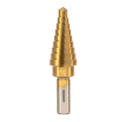 NEIKO 10184A Titanium Step Drill Bit, High-Speed A