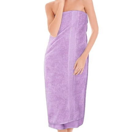 Utopia Towels Luxurious Jumbo Bath Sheet 2 Piece, 600 GSM, 35 by 70 Inches, 100% Ring Spun Cotton, Highly Absorbent and Quick Dry Extra Large Bath Towel, Super Soft Towel, Lavender