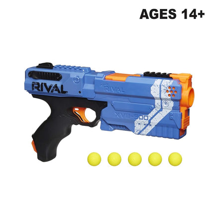 Nerf Rival Kronos XVIII 500 Spring-Action Blaster | Blue Toy Blaster | Boys 14+