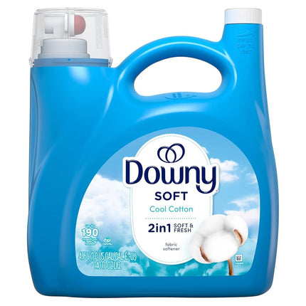 Downy Ultra Laundry Liquid Fabric Softener (Fabric Conditioner), Cool Cotton, 4.16L, 190 Loads