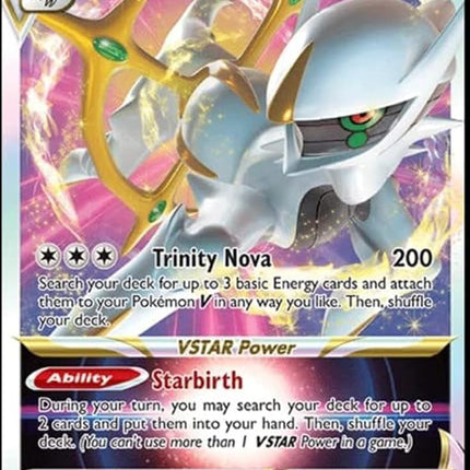 Arceus VSTAR 123/172 Brilliant Stars - Ultra Rare 