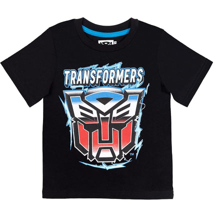 Transformers Bumblebee Optimus Prime Boys 3 Pack Short Sleeve T-Shirt - - 3 Years