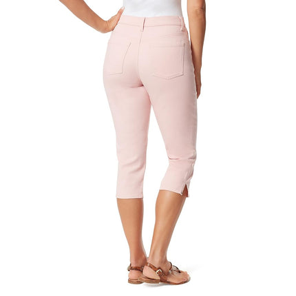 Gloria Vanderbilt Women's Amanda Capri Jean, Ribbon Pink-ds, 4