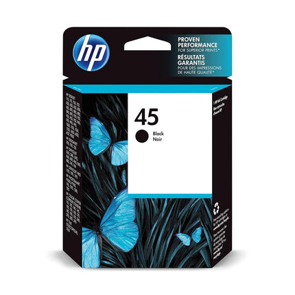 HP 51645AE 45 Large Original Ink Cartridge, Black,