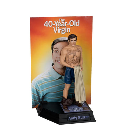 McFarlane - The 40 Year Old Virgin - Movie Maniacs - 6" Andy Stitzer Posed Figure