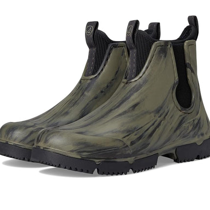 Bota de Lluvia Flotante Sperry para Hombre, Camuflaje Oliva, 13 M EE. UU.