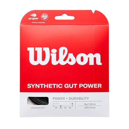 Wilson Synthetic Gut Power 40-Feet Tennis String S