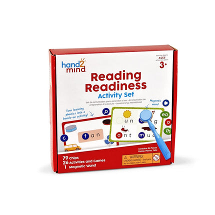 Learning Resources Reading Readiness Activity Set, Multisensory Learning Set for Classroom Literacy Learning, 94 Pieces, Ages 3+