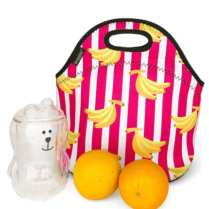 Wrapables® Insulated Neoprene Lunch Bag, Bananas