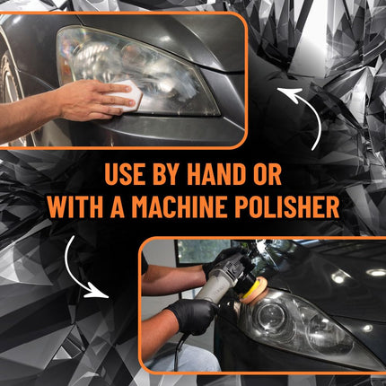 Chemical Guys Headlight Restore & Protect – Removes Haze, Yellowing & Oxidation from Headlights – UV Sealant for Long-Lasting Clarity & Night Visibility – 473 ml