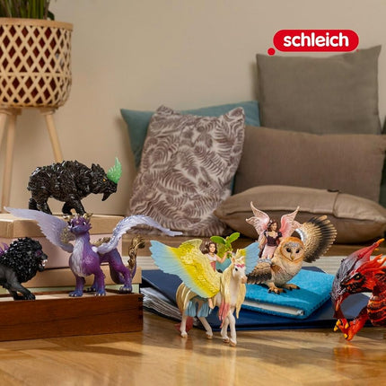 Schleich Eldrador - Battle Rhino Toy Figurine - Kids Ages 7+ | 70157
