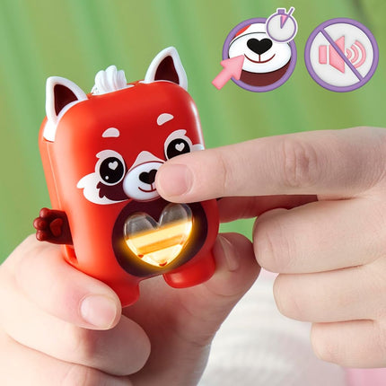 NANO-MALS Pamanda The Red Panda, Electronic Pet Panda Toy, 70+ Responses, Interactive Fidget Toys for Girls & Boys Ages 5+