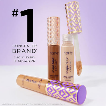 tarte shape tape concealer & brush - 47S tan-deep sand - full size