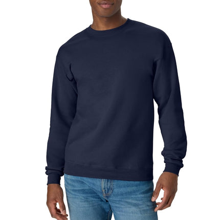 Hanes Mens P1607 Sweatshirt, Navy, XL UK