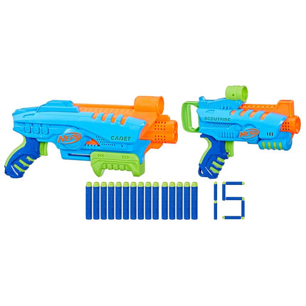 NERF Elite Junior Ultimate Starter Set, 2 Easy Pla