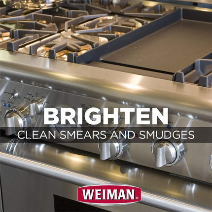 Weiman Stainless Steel Cleaner & Polish, 12 fl oz