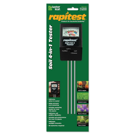 LUSTER LEAF 1880 Rapitest Electronic 4-Way Analyzer Mini Pack De 1