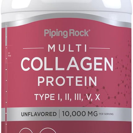 Piping Rock Multi Collagen Protein Powder 32oz | T