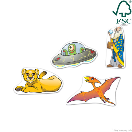 Melissa & Doug Colección de calcomanías: Dinosaurios, vehículos, espacio y más - Más de 500 calcomanías (Paquete de 1)