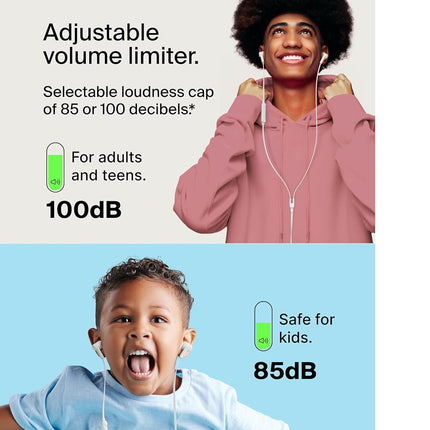 Belkin SoundForm Wired Earbuds with USB-C Connector, in-Ear Earphones w/Microphone - USB-C Headphones for iPhone 17, iPhone 16, iPad mini, Galaxy S25, Google Pixel 9, Android, and More - White