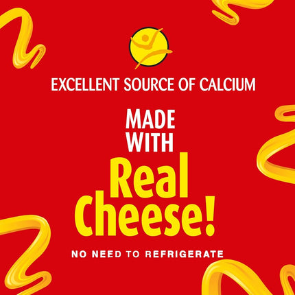 Easy Cheese Cheddar Cheese Snack, 8 oz Cans (Pack of 12)