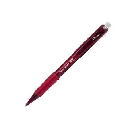 Portaminas Pentel Twist-Erase EXPRESS 0.9 mm, Barril rojo, Caja de 12 (QE419B)