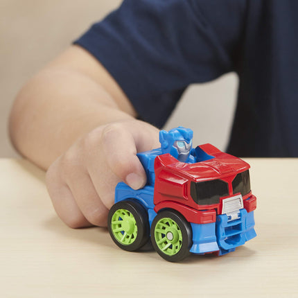 TRANSFORMERS Playskool Heroes Rescue Bots Academy Mini Bot Racers Pack de 5 jouets convertibles de 5 cm, véhicules à collectionner (Exclusivité Amazon)