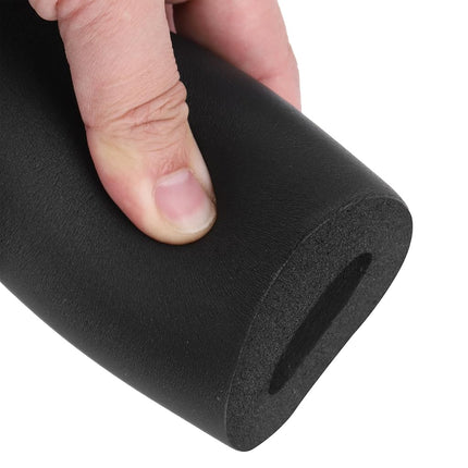 uxcell Foam Tubing for Handle Grip Support, Pipe Insulation Outside Pipe Lagging, 28mm ID 58mm OD 1m Black