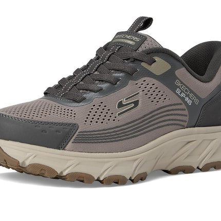 Skechers Men's Hillcrest 2.0 Hands Free Slip-in Sneaker, Dark Taupe, 9.5 UK Wide