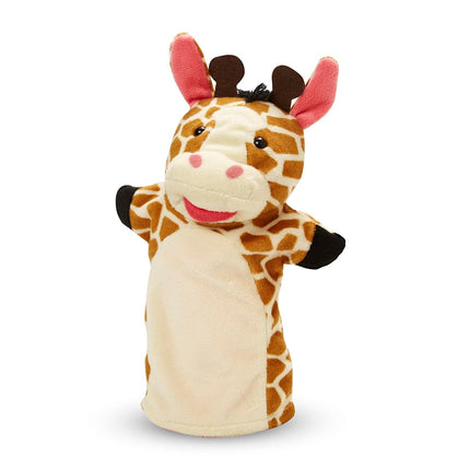 Melissa & Doug Zoo Friends Hand Puppets | Puppet Sets | Age 2+ | Gift for Boy or Girl