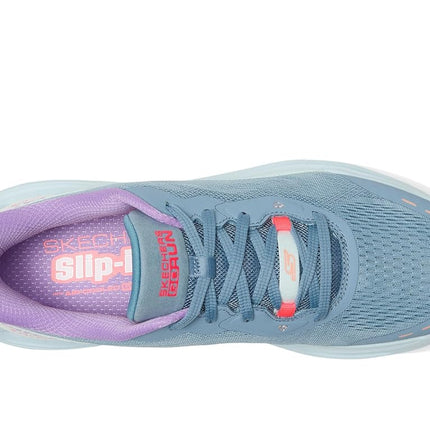 Skechers Women's MAX Cushioning Glide-Step Caledonia Trainers Slate 6