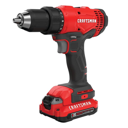 Taladro/Atornillador inalámbrico CRAFTSMAN V20 (CMCD701C2)