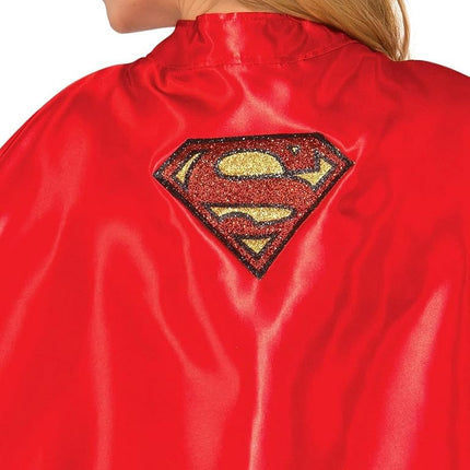 Rubie's Costume Co Women's Dc Superheroes Supergirl Cape, Red & Blue, One Size
