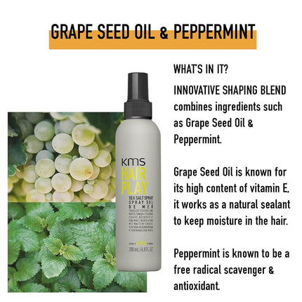 KMS Hair Play Sea Salt Spray 200 ml