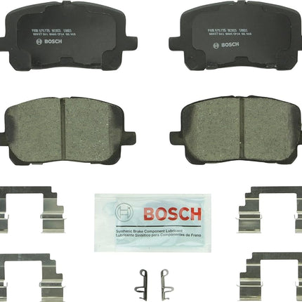 BOSCH BC923 QuietCast Premium Ceramic Disc Brake Pad Set - Compatible with Select Pontiac Vibe; Toyota Corolla, Matrix; FRONT