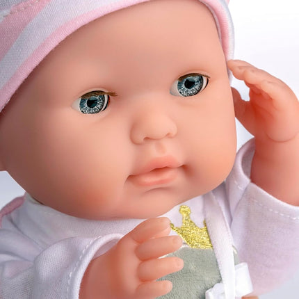 JC Toys Newborn Doll 38-cm, Soft Body with Accessories Clothes may vary.