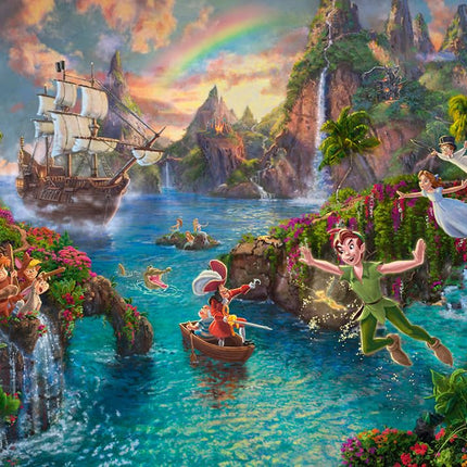 Schmidt | Thomas Kinkade: Disney Peter Pan Puzzle 