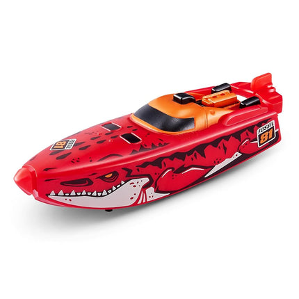 Robo Alive ZURU Robo Boats, White Shark & Dino Shark Boat, 2er-Pack, by ZURU Water Activated Boat Toy, Boys, Bath, Pool (Amazon Exclusive)