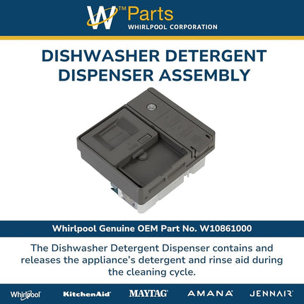 Distributeur de détergent Whirlpool W10861000