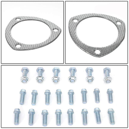 Juego de juntas de repuesto para colector de escape de aluminio GKTSET-BBC-82L de DNA Motoring