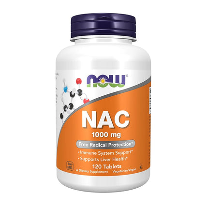 NOW N-Acetyl-Cysteine 1000 mg, 120 Tablets