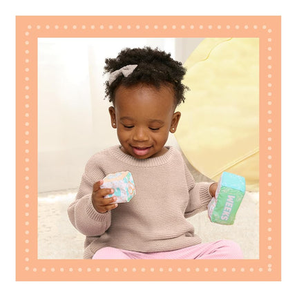 Disney Blocks Baby My First Year Stitch and Milestone, 10.5 inch, Pack of 4, Toys for Children Aged 0+ Just Play
