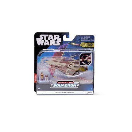 Star Wars MICRO GALAXY SQUADRON STARFIGHTER CLASS LUKE SKYWALKER’S X-WING - 5-Inch Vehicle with 1-Inch Luke Skywalker & R2-D2 Micro Figures