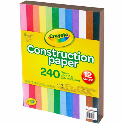 Crayola 240 Sheet Construction Paper