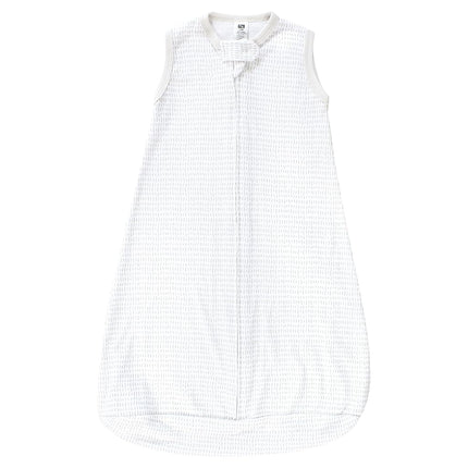 Hudson Baby BabyCotton Saco de dormir con mangas largas, tipo manta, sin mangas, diseño neutral Safari World, 18-24 meses
